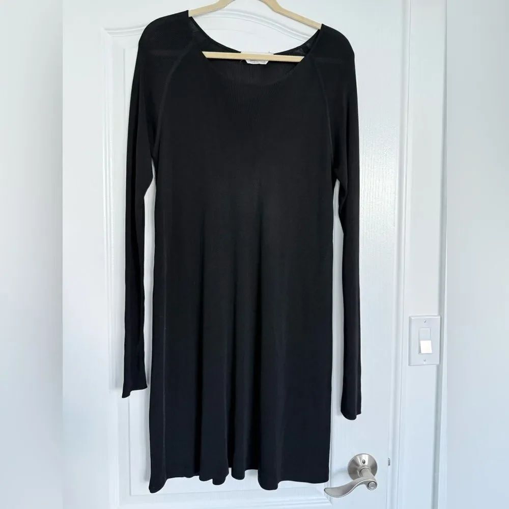 MaxMara Classic Black Long Sleeve Dress
